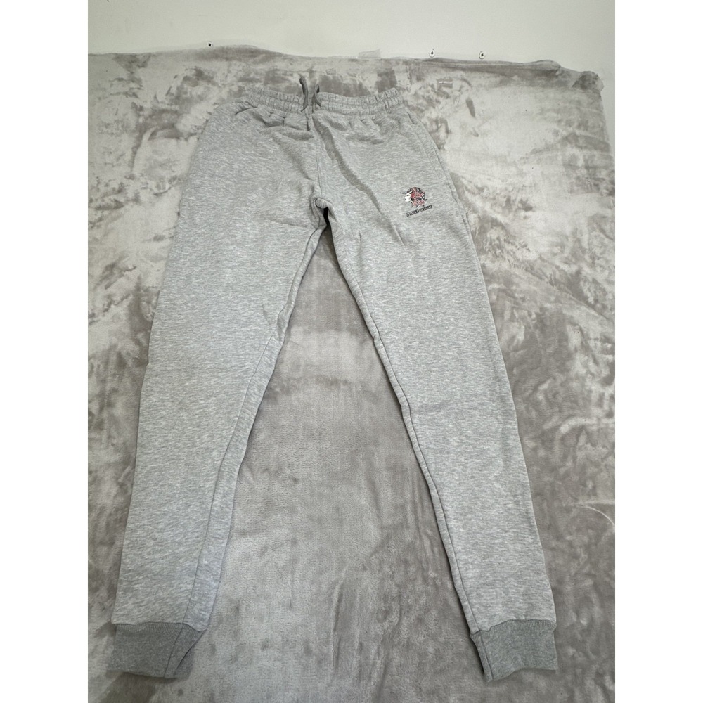 Men's Sweatpants Joggers Size XL Gray Gitana Fightwear Zipper‎ Pockets Soft New